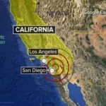 Earthquake in California