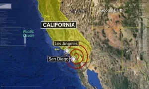 Earthquake in California