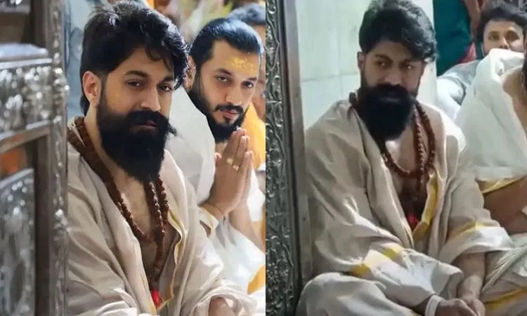 Yash Visits Mahakaleshwar