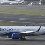 Indigo Flight Stuck