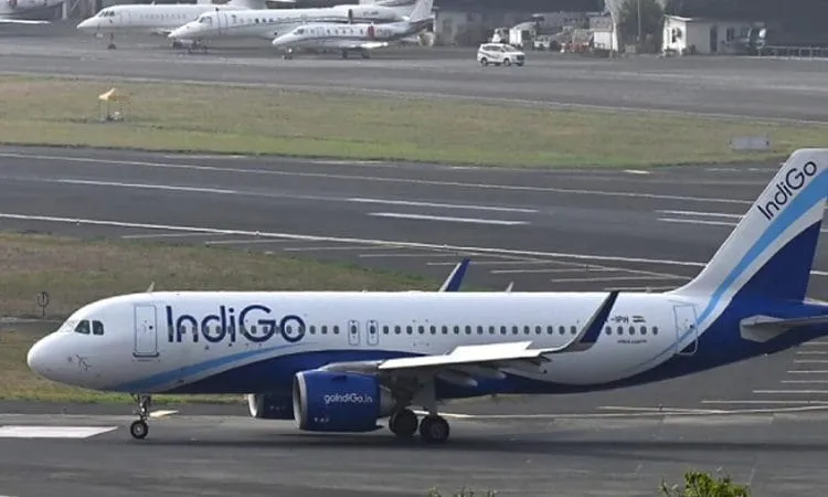 Indigo Flight Stuck