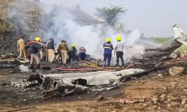 Plane Crash in Baramati