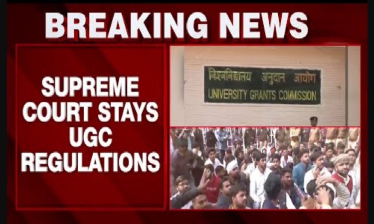 Stays on New UGC Rules: UGC नए नियमों पर सुप्रीम कोर्ट की रोक, CJI बोले—क्या समाज को पीछे जा रहे?