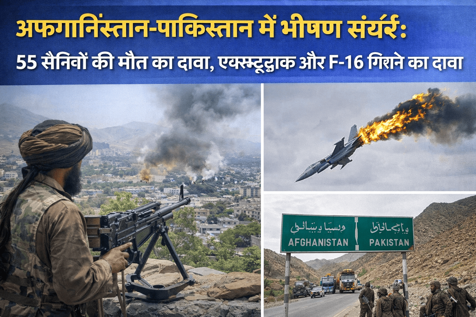 Afghanistan Pakistan Border Conflict