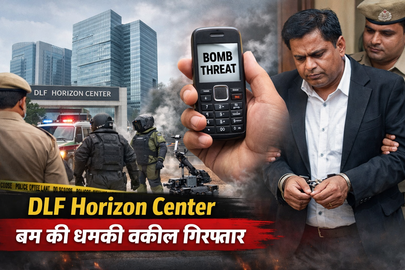 DLF Horizon Bomb Threat