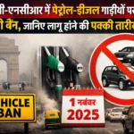 Delhi NCR Vehicle Ban