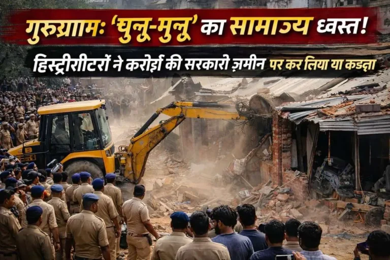 Gurugram Illegal Encroachment Gurugram
