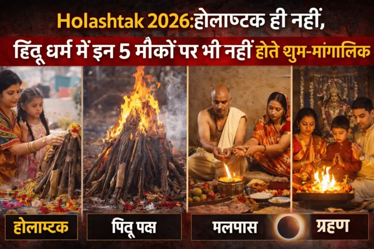 Holashtak Shubh Muhurat