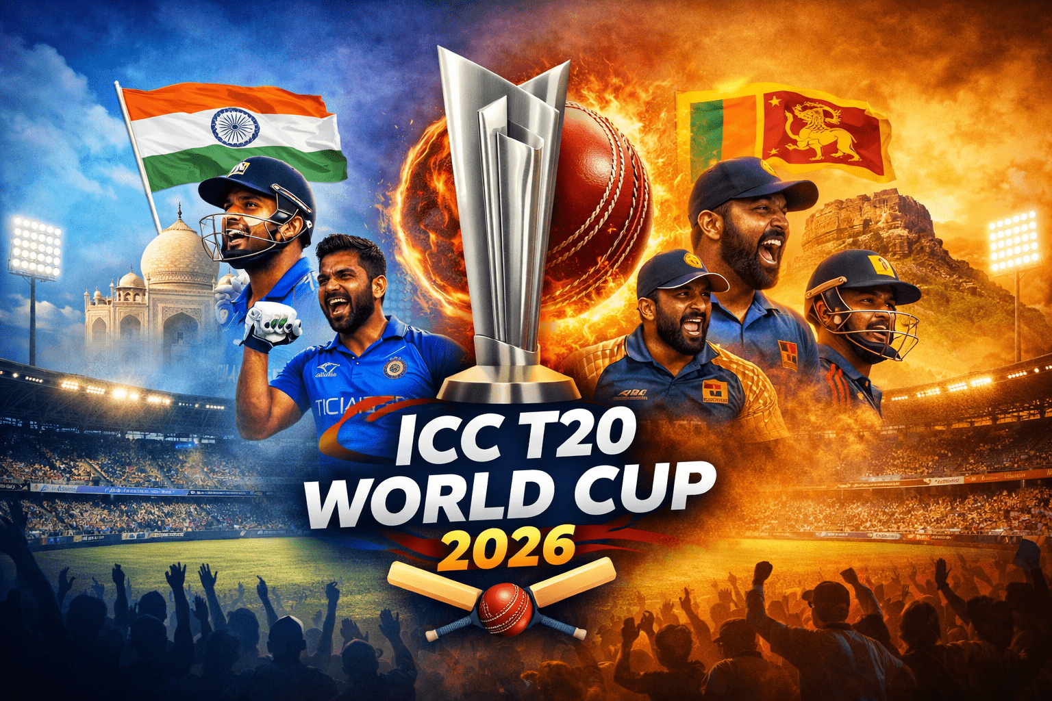 ICC T20 World Cup 2026: World Cup 2026 की शुरुआत कल से, भारत और श्रीलंका में क्रिकेट का महाकुंभ शुरू