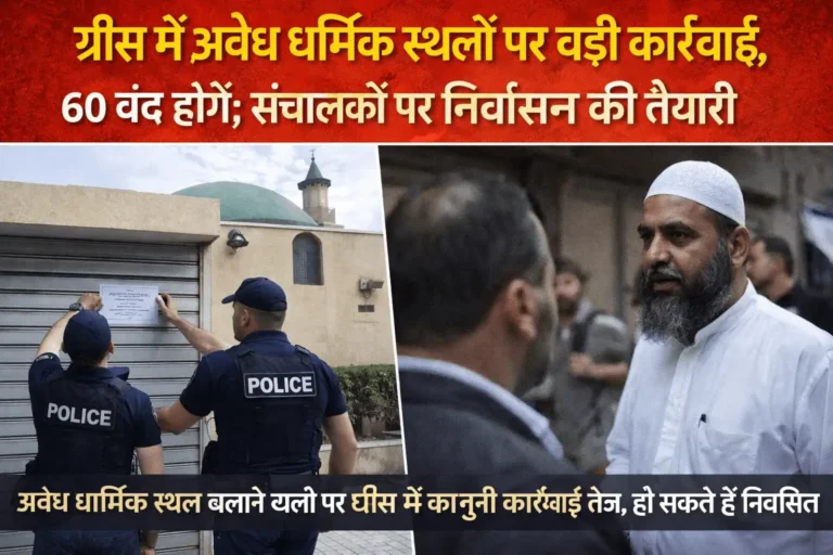 Illegal Mosques Crackdown