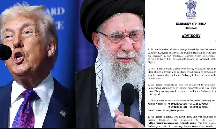 India Advisory in Iran