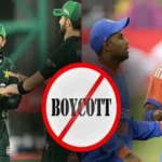 Pakistan Boycott India Match