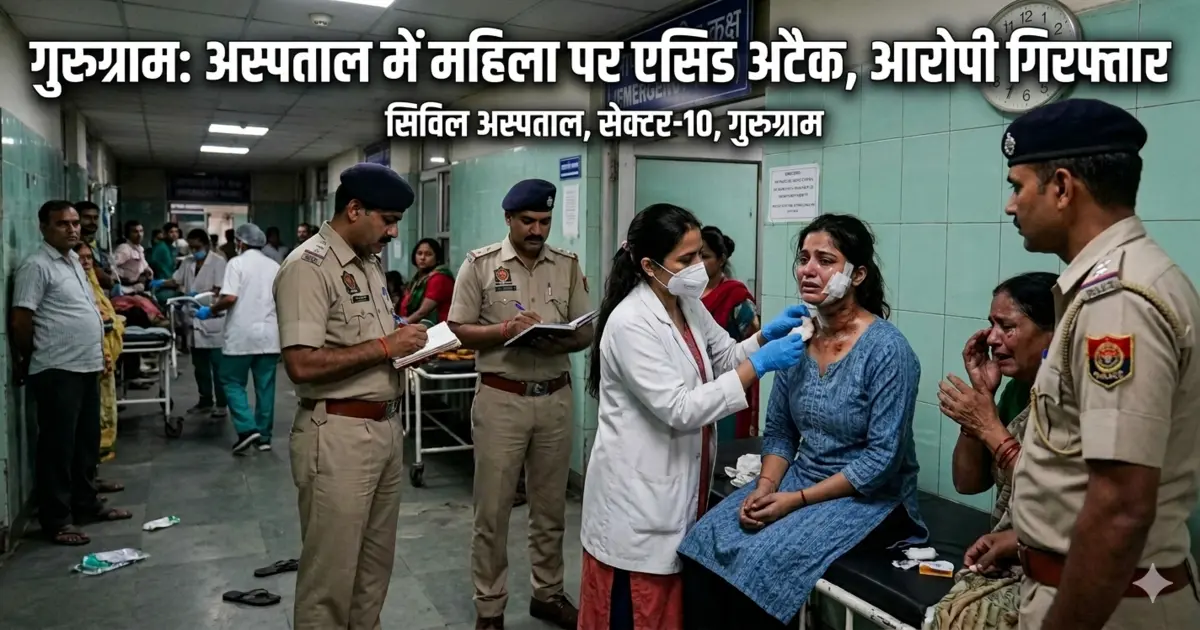 Acid Attack in Civil Hospital