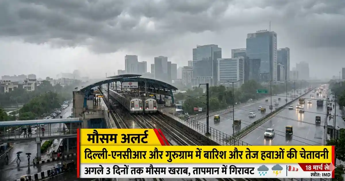 Delhi NCR Rain Alert: