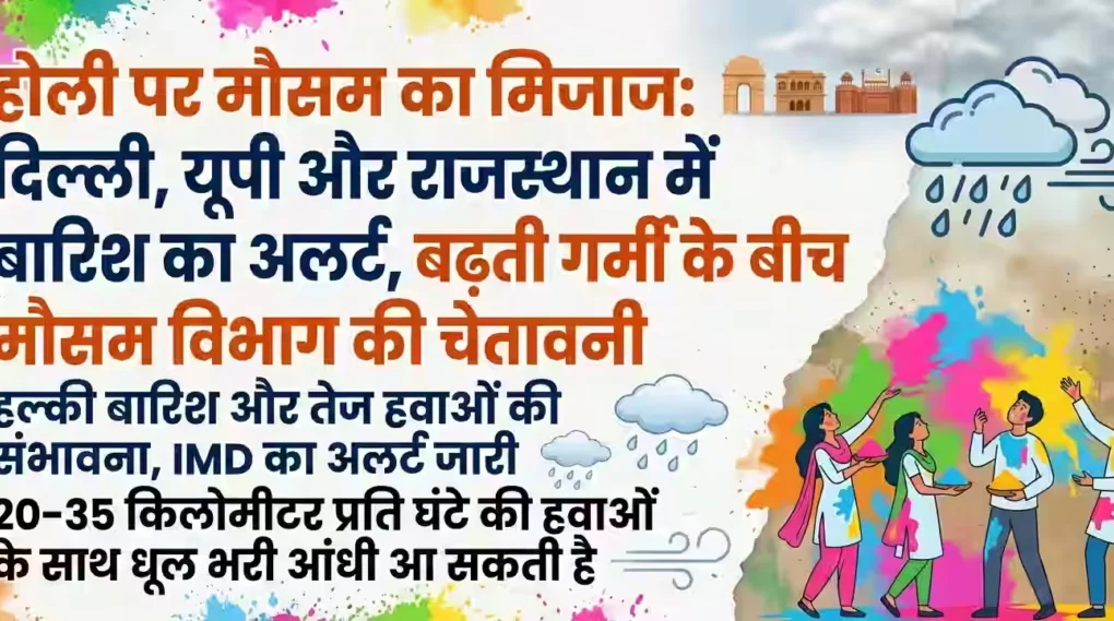 Holi Weather Forecas