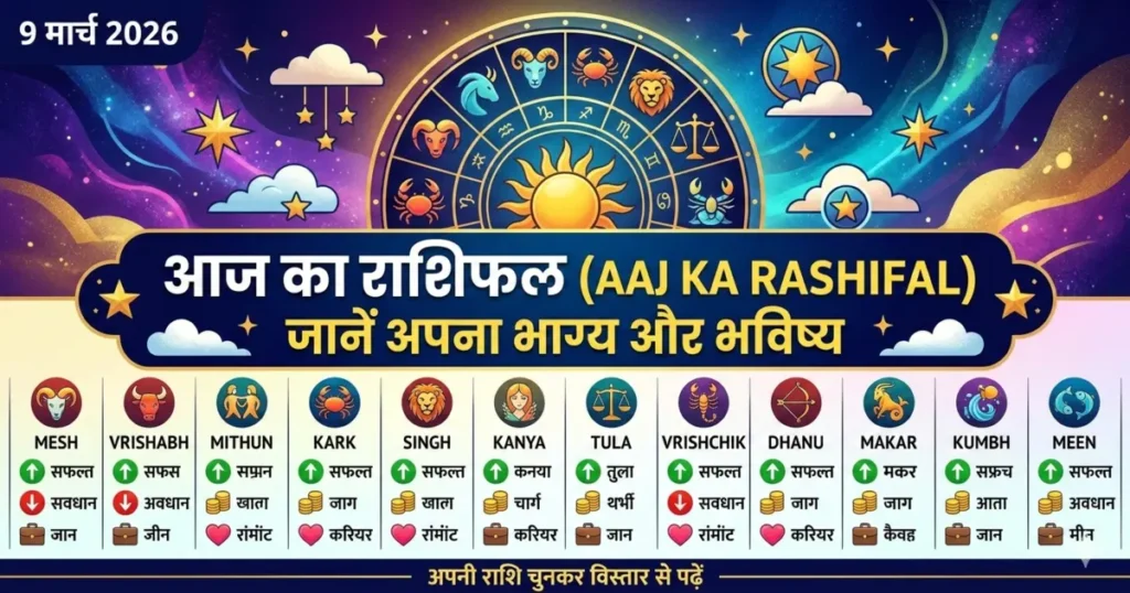 Horoscope 09 March 2026