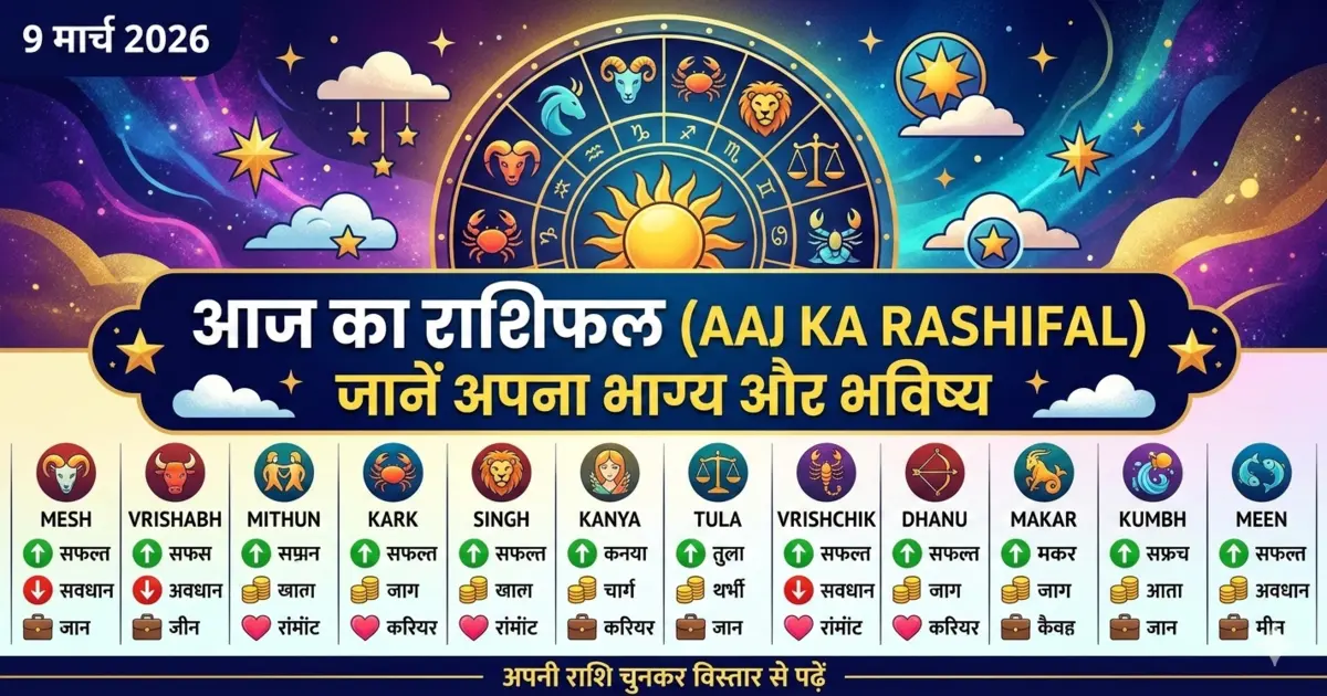 Horoscope 09 March 2026