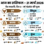 Horoscope 21 March 2026