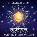 Horoscope 27 March 2026