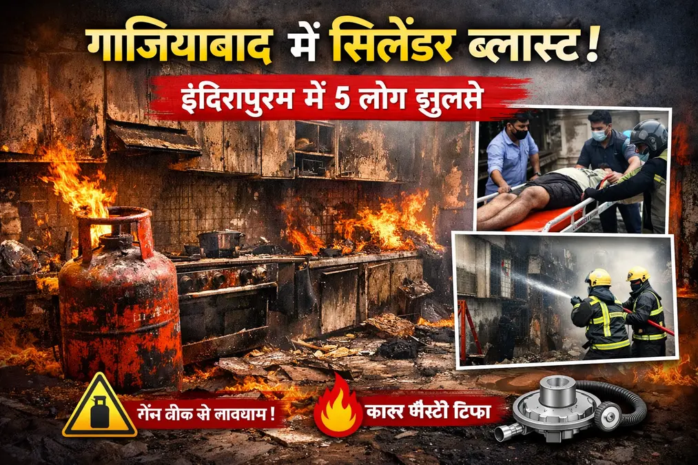 Indirapuram Cylinder Blast