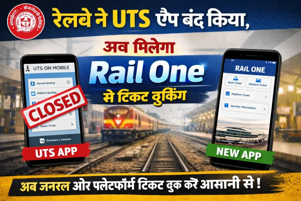 Rail One App Ticket Booking