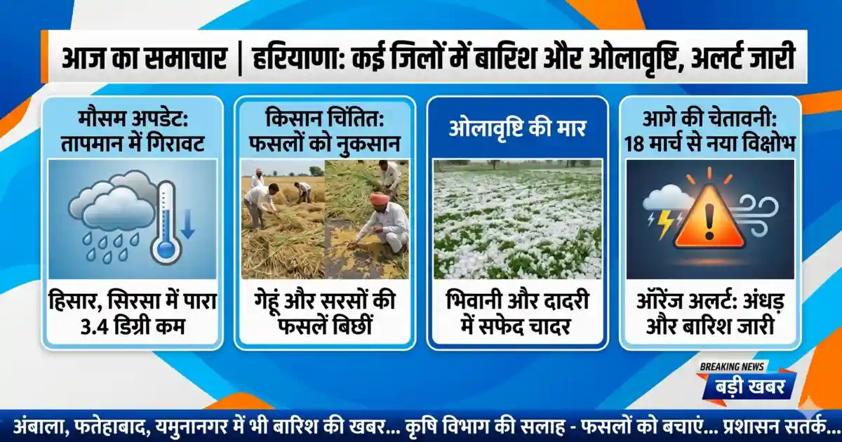 Rain and Hailstorm Alert