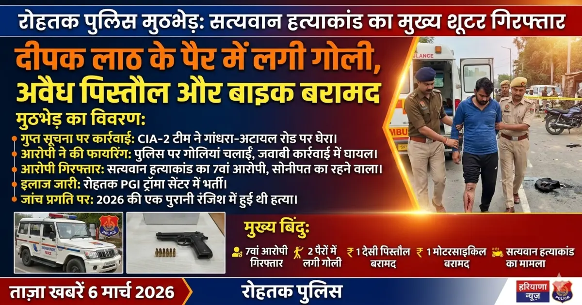 Rohtak Police Encounter