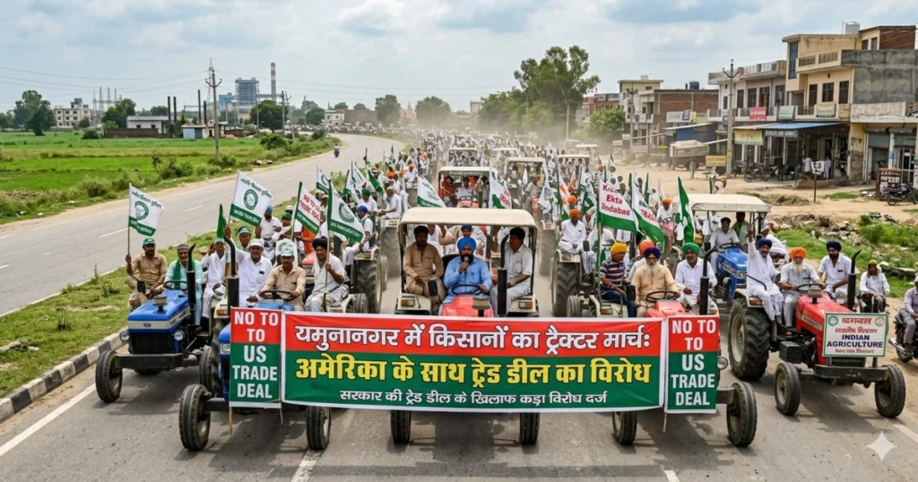 Yamunanagar Farmers Protest