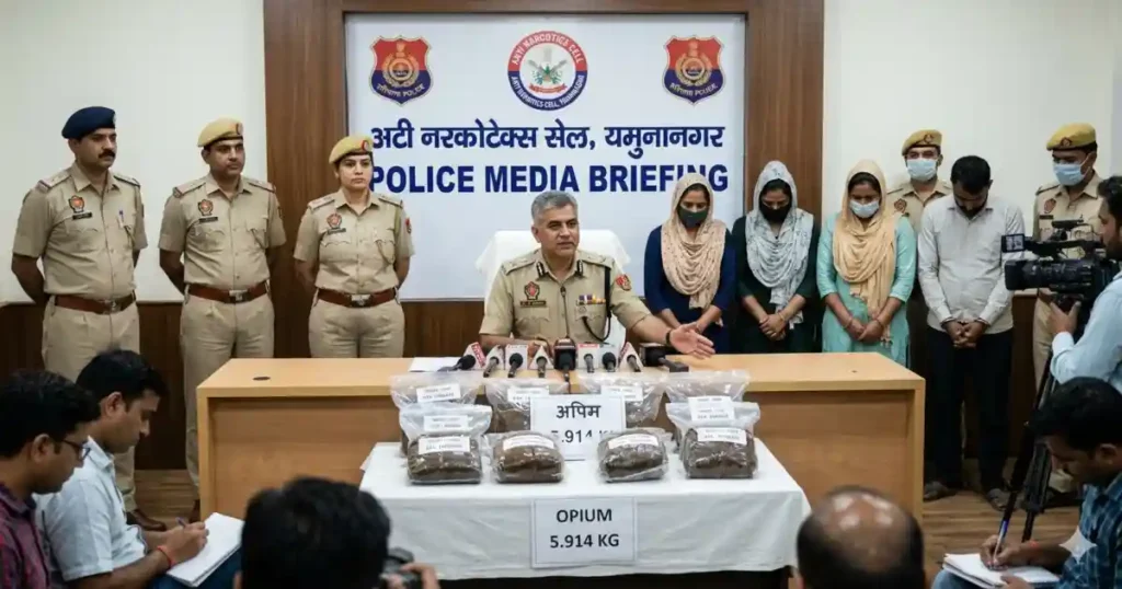 Yamunanagar Opium Seizure