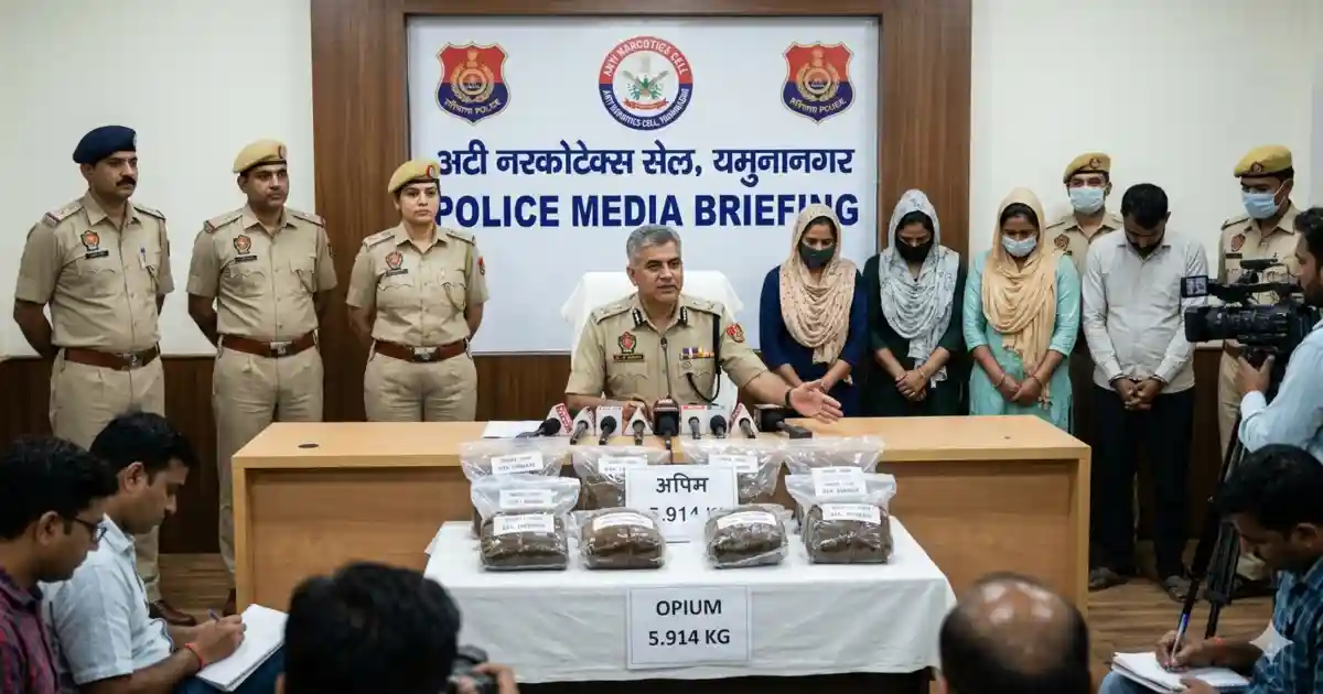 Yamunanagar Opium Seizure