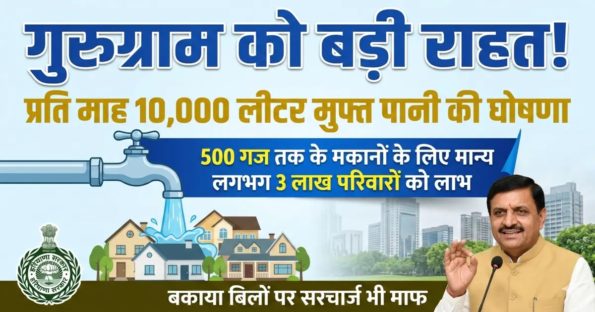 Gurugram Free Water Scheme
