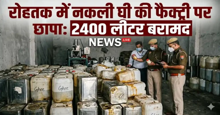 Fake Desi Ghee Factory Bust