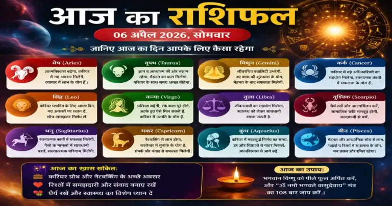 Horoscope 06 April 2026