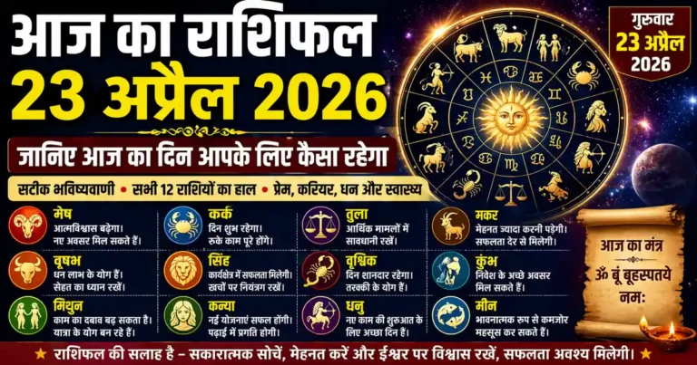 Horoscope 23 April 2026