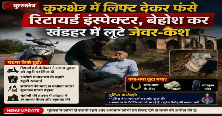 Kurukshetra lift robbery case