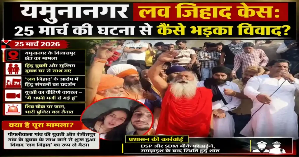 Yamunanagar Love Jihad Case