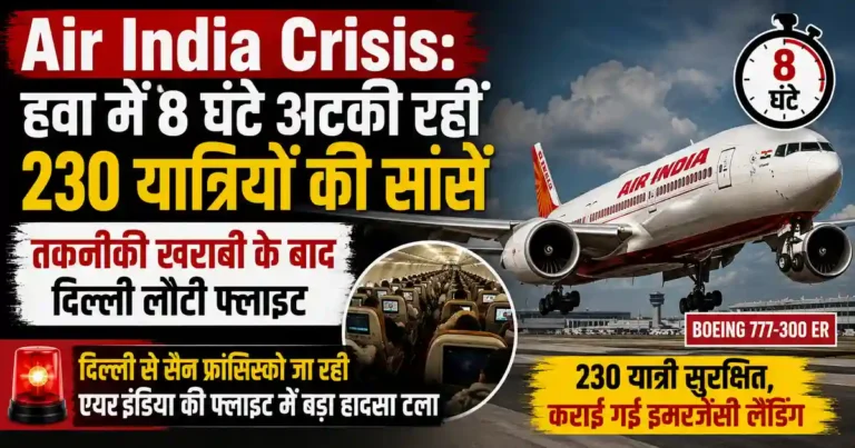 Air India Flight Technical Fault
