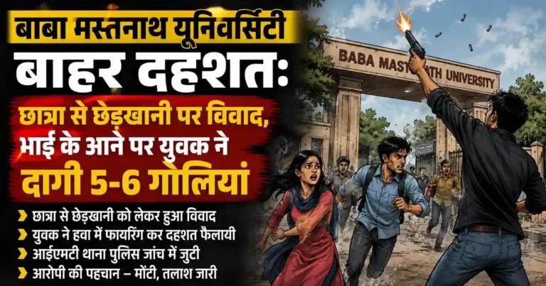 Baba Mastnath University Firing