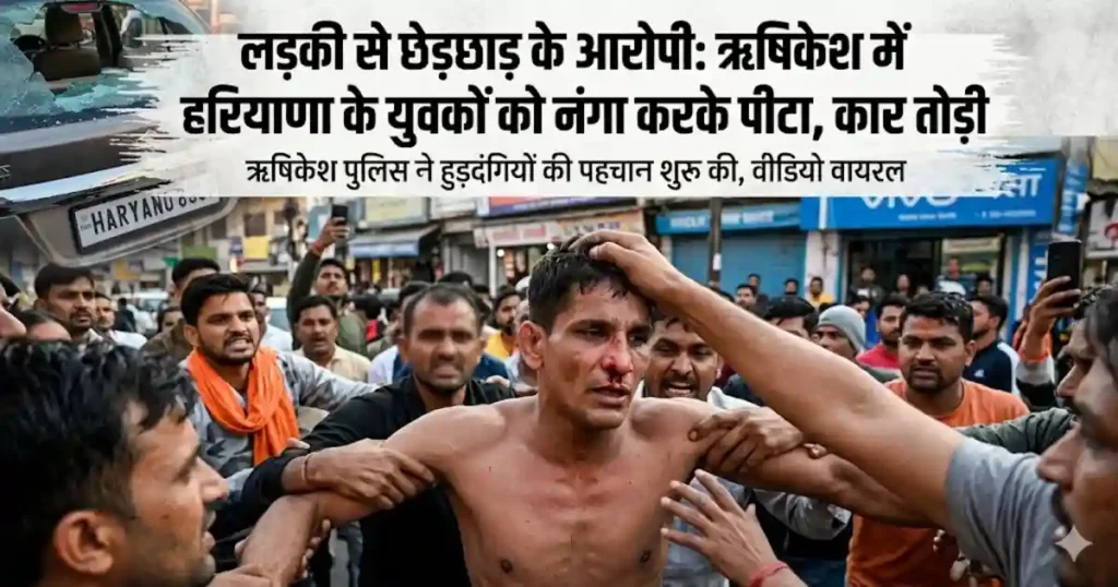 Rishikesh Haryana Youth Beaten