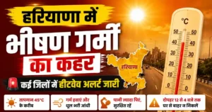 Haryana Weather Update