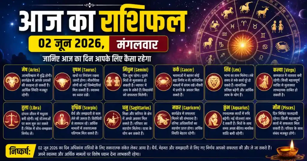 Horoscope 02 June 2026