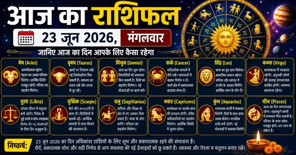Horoscope 23 June 2026