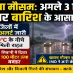 Haryana Weather Alert