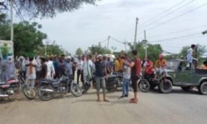 Blocked Fatehabad Tohana Road