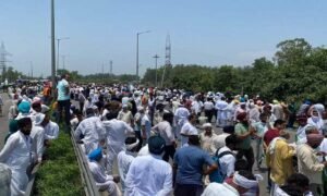 Haryana Farmers Protesting