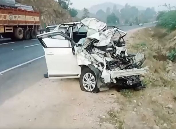Road Accident In Dungarpur