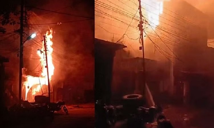 Cylinder Blast In Khandwa: खंडवा के अवैध सिलेंडर गोदाम में हुआ हादसा, एक के बाद एक हुए 30 से ज्यादा ब्लास्ट, धमाके में 7 लोग घायल
