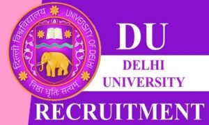 DU Recruitment 2023