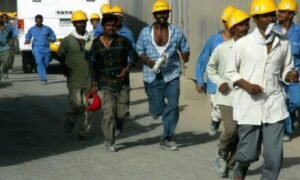 Indian Labourers Stucked