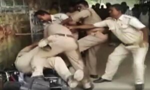 Fight Between Policemen
